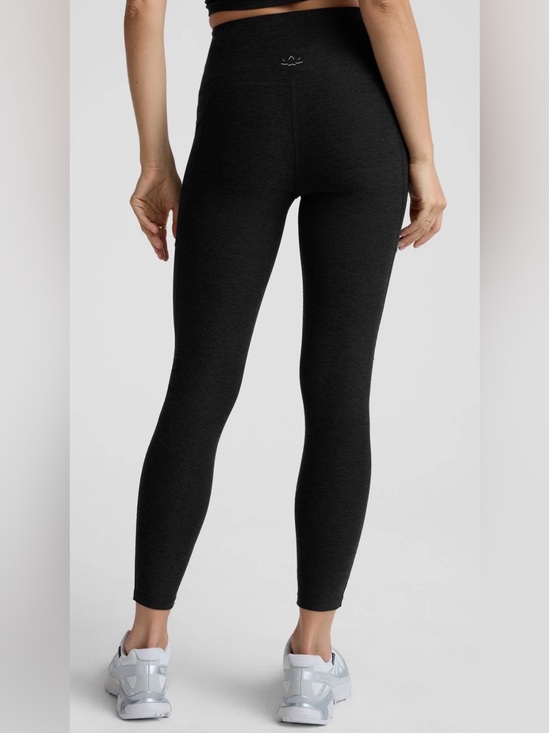 Beyond Yoga Pants - Beyond Yoga Spacedye high-waisted leggings in darkest night